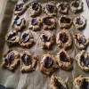 Biscuiți de casă cu semințe și magiun de prune