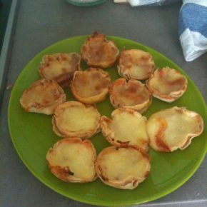 Mini  pizza cu legume (de la 1 an)