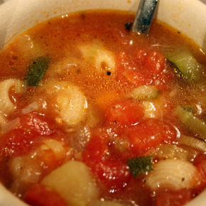 Supă minestrone (de la 1 an)