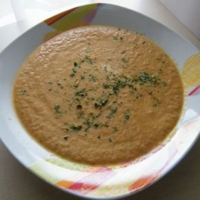 Supă cremă de ciuperci (de la 9 luni)