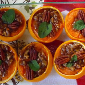 Cartofi dulci în portocală (de la 3 ani)